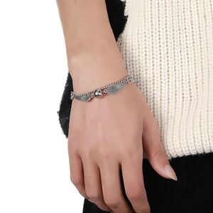Silver Winged Bracelet